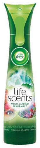 AIR WICK Aerosols Life Scents  Fresh Sparkling Waterfall Discontinued